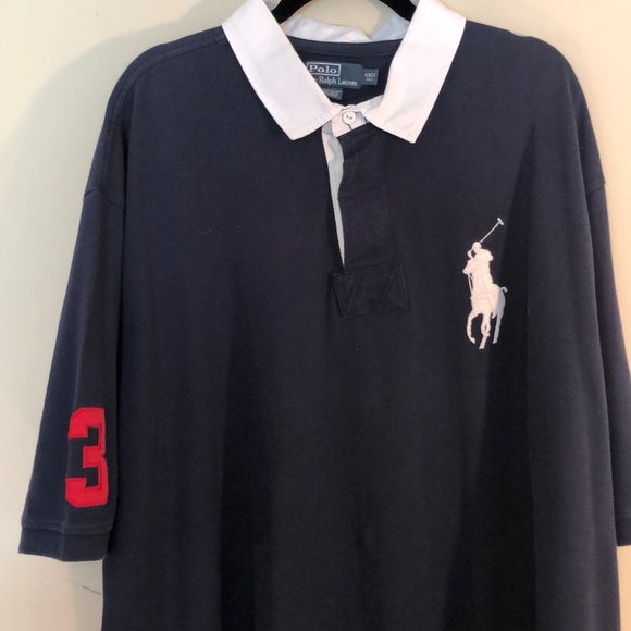 Polo Ralph Lauren Other - Navy Polo by Ralph Lauren: Red 3 & White Pony 4XLT